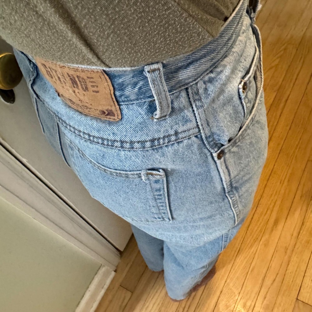 Gitano Mom Jeans 1980s VTG Light Denim Women's Size 10 30" Waist Retro